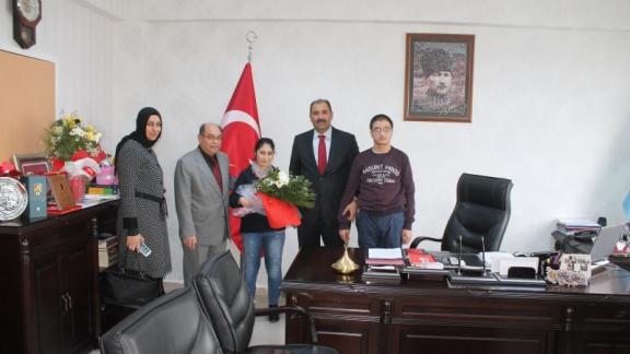 Özel Türk Kızılayı Özel Eğitim ve Rehabilitasyon Merkezinden Müdürümüze Ziyaret