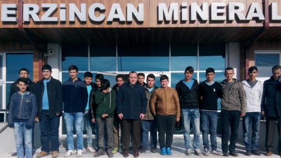 FATEM Öğrencilerinden Türk Kızılayı Mineralli Su İşletme Fabrikasına Gezi