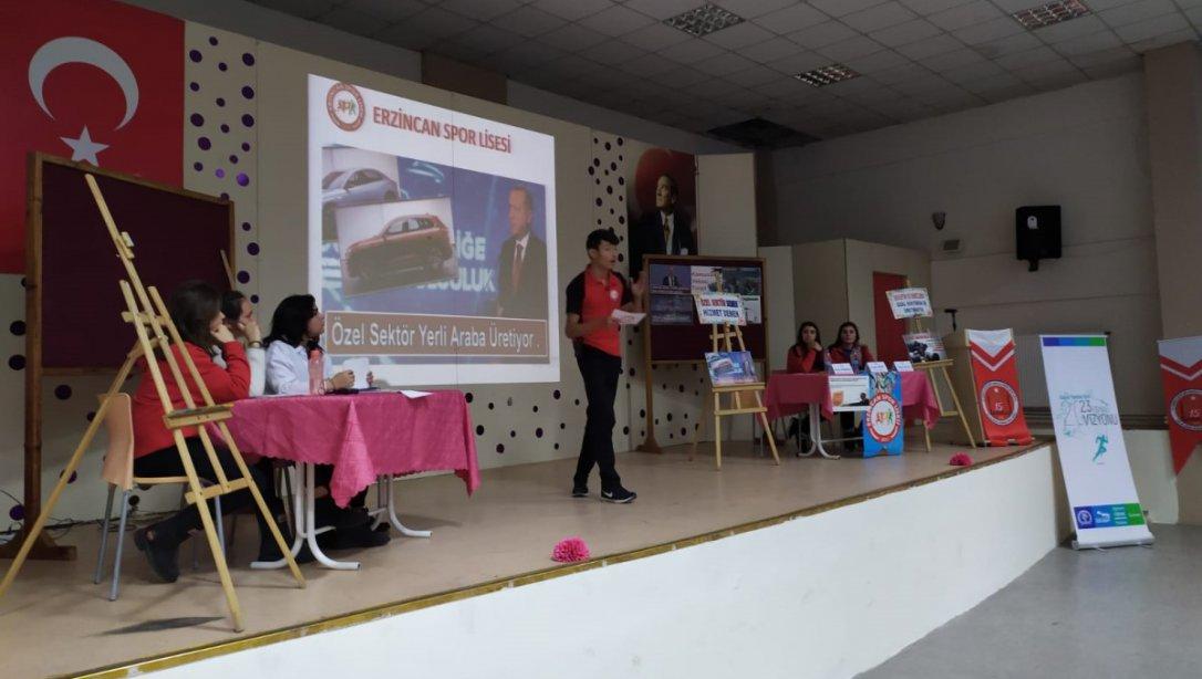 Ortaöğretim Okulları  (Liseler) Arası Prof. Dr. Fuat Sezgin 5. Münazara Turnuvası Çeyrek Finali Gerçekleştirildi