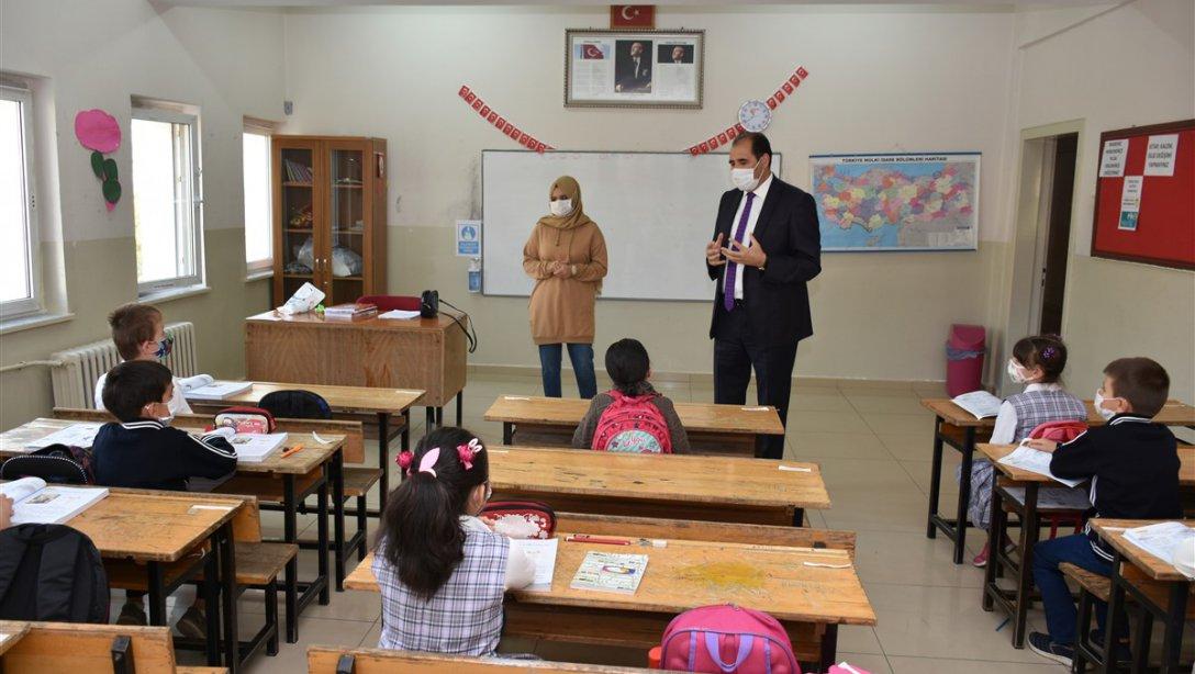 İl Millî Eğitim Müdürümüz Sayın Aziz GÜN Göktürk İlkokulunu Ziyaret Etti