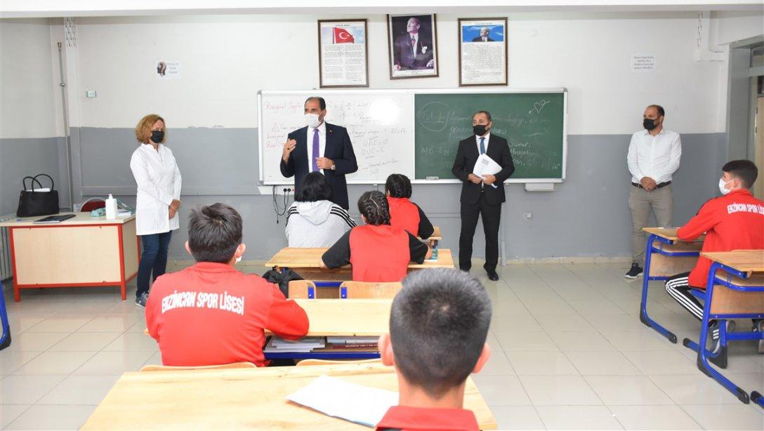 İl Millî Eğitim Müdürümüz Sayın Aziz GÜN Erzincan Spor Lisesi'ni Ziyaret Etti