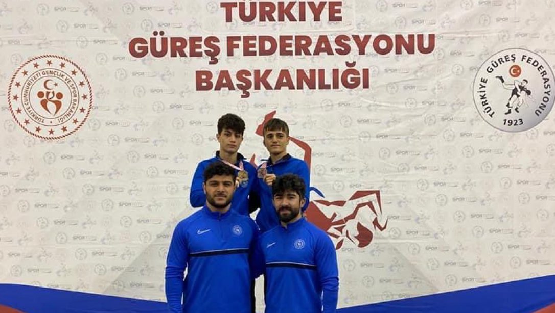 Grekoromen Güreş Türkiye Şampiyonasında, İlimiz Sporcularından Birincilik ve Üçüncülük Derecesi