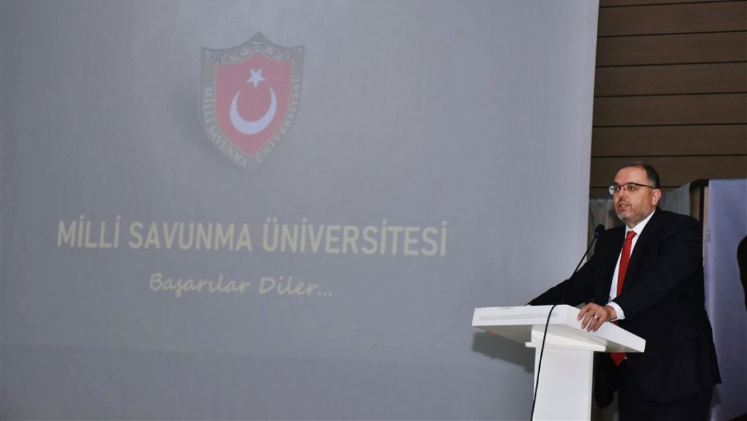 Milli Savunma Üniversitesi Rektörü Prof. Dr. Erhan AFYONCU Erzincan'da