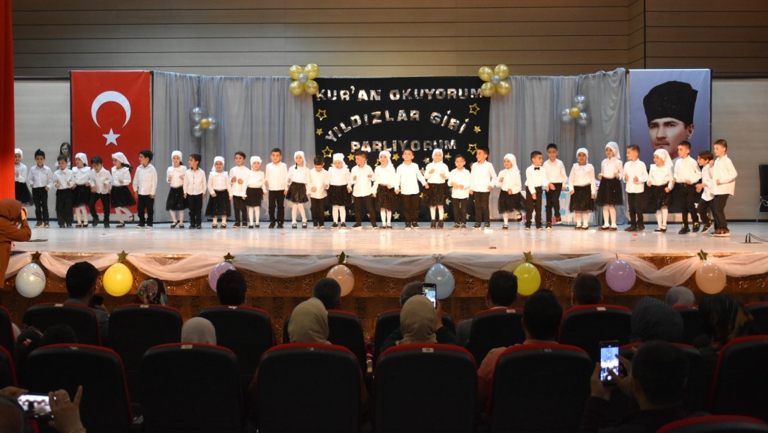 Kavakyolu Anaokulu 4-6 yaş Kur'an'ı Kerim öğrencilerinin taç giyme ve yılsonu mezuniyet töreni yapıldı