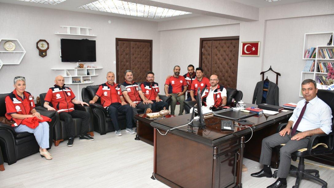 Erzincan MEB AKUB Üyelerinden Müdürlüğümüze Ziyaret