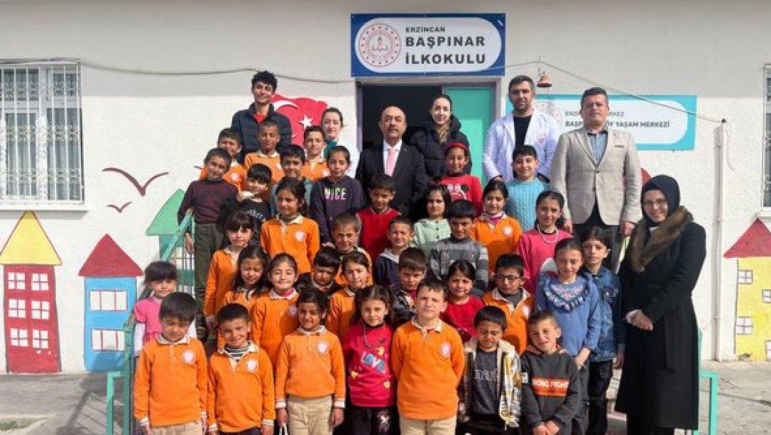 İl Millî Eğitim Müdürümüz Sayın Hacı Ömer Kartal' ın Okul Ziyaretleri Devam Ediyor