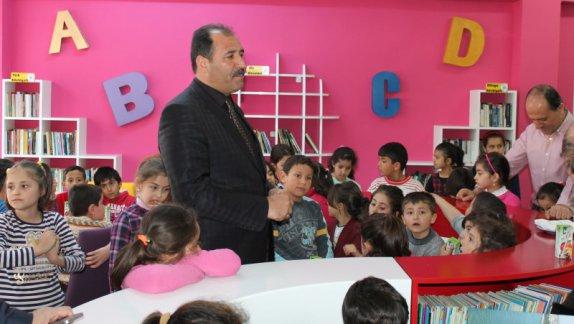 Salih Erkan İlkokulu Okul Kütüphanesi Açılışı Yapıldı