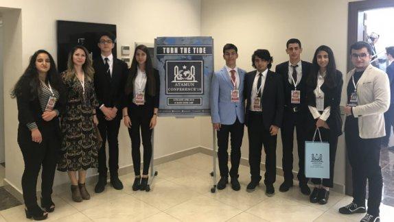 Öğrencilerimiz Model Birleşmiş Milletler Konferansına Katıldı