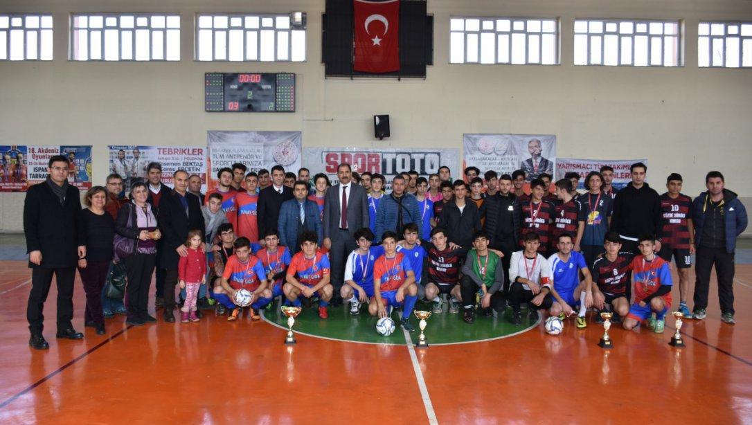 2019-2020 Eğitim Öğretim Yılı Okul Sporları Futsal Genç Erkek İl Birinciliği Müsabakaları Tamamlandı