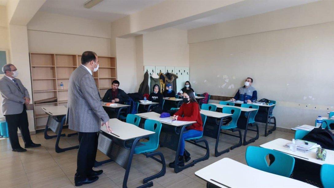 İl Millî Eğitim Müdürümüz Sayın Aziz GÜN, Erzincan Fen Lisesi'ni Ziyaret Etti