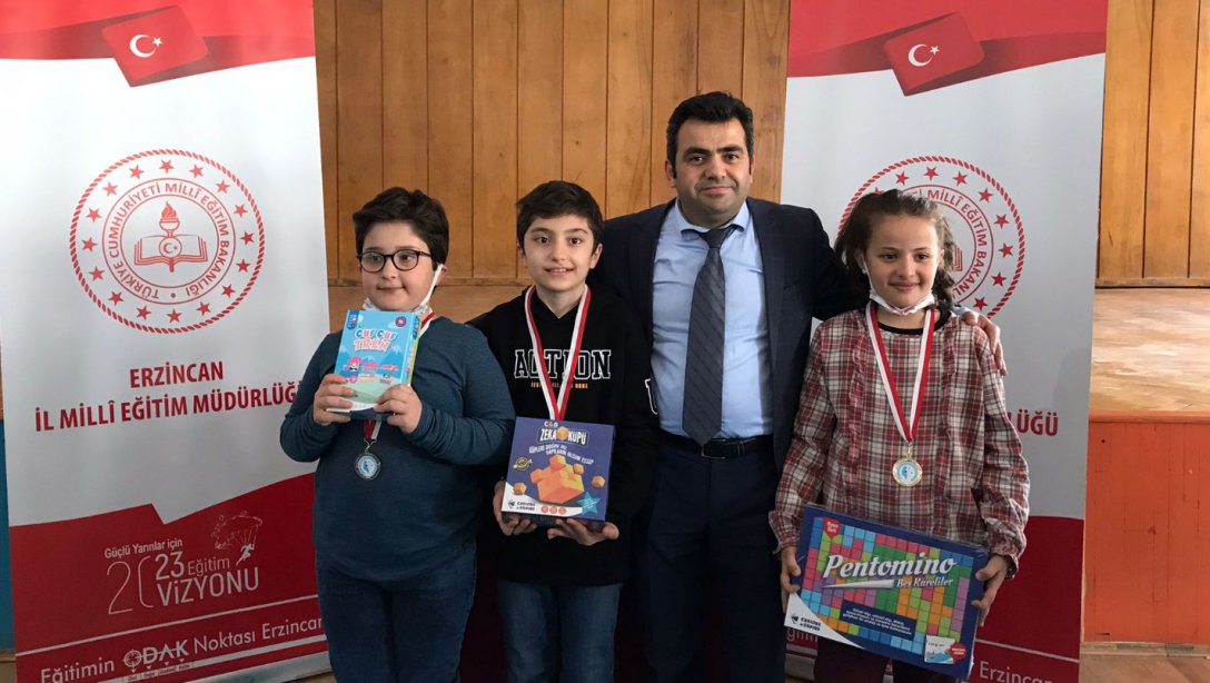 4. Türkiye Akıl ve Zekâ Oyunları Erzincan İl Finali Yapıldı