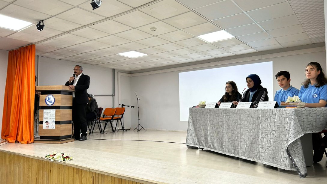 Erzincan Sosyal Bilimler Lisesinde Mustafa Kutlu Paneli Düzenlendi