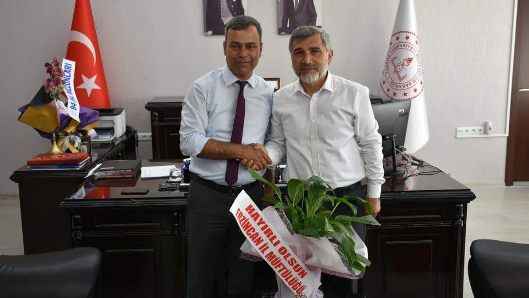 Erzincan İl Müftüsü Muharrem Gül'den Müdürlüğümüze Ziyaret