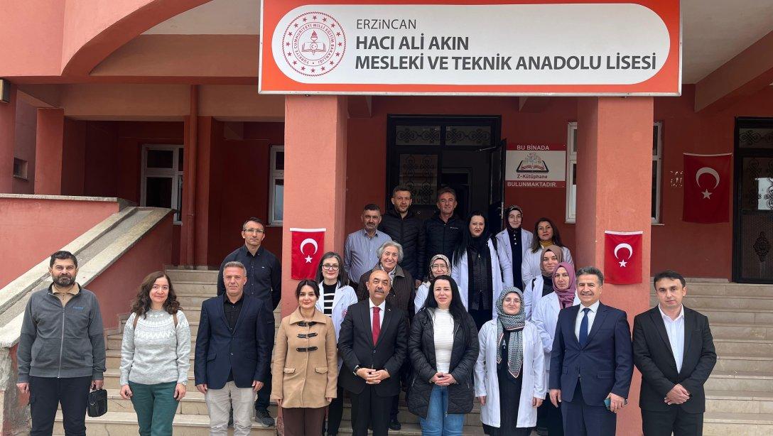 İl Millî Eğitim Müdürümüz Sn. Hacı Ömer Kartal, Hacı Ali Akın Kız Mesleki Ve Teknik Anadolu Lisesini Ziyaret Etti