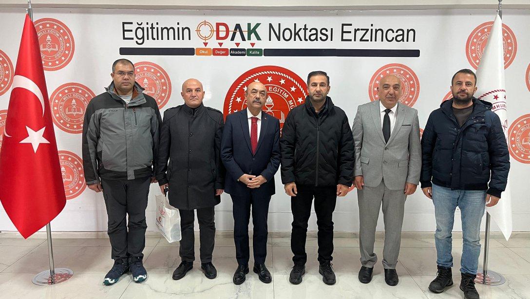  İl Millî Eğitim Müdürümüz Sn. Hacı Ömer Kartal'a Ziyaret 