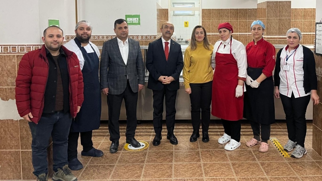 İl Millî Eğitim Müdürümüz Sn. Hacı Ömer Kartal, Sosyal Bilimler Lisesi Pansiyonunu Ziyaret Etti