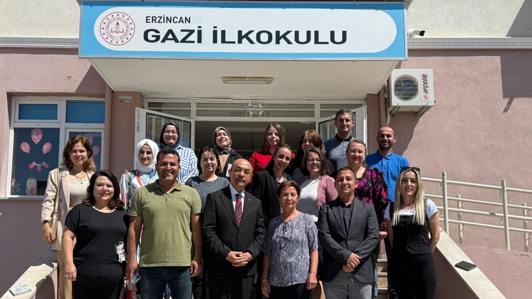 İl Millî Eğitim Müdürümüz Sn. Hacı Ömer Kartal Gazi İlkokulu'nu Ziyaret Etti