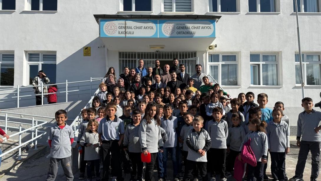 İl Millî Eğitim Müdürümüz Sn. Hacı Ömer Kartal'dan General Cihat Akyol İlk/Ortaokulu'na Ziyaret